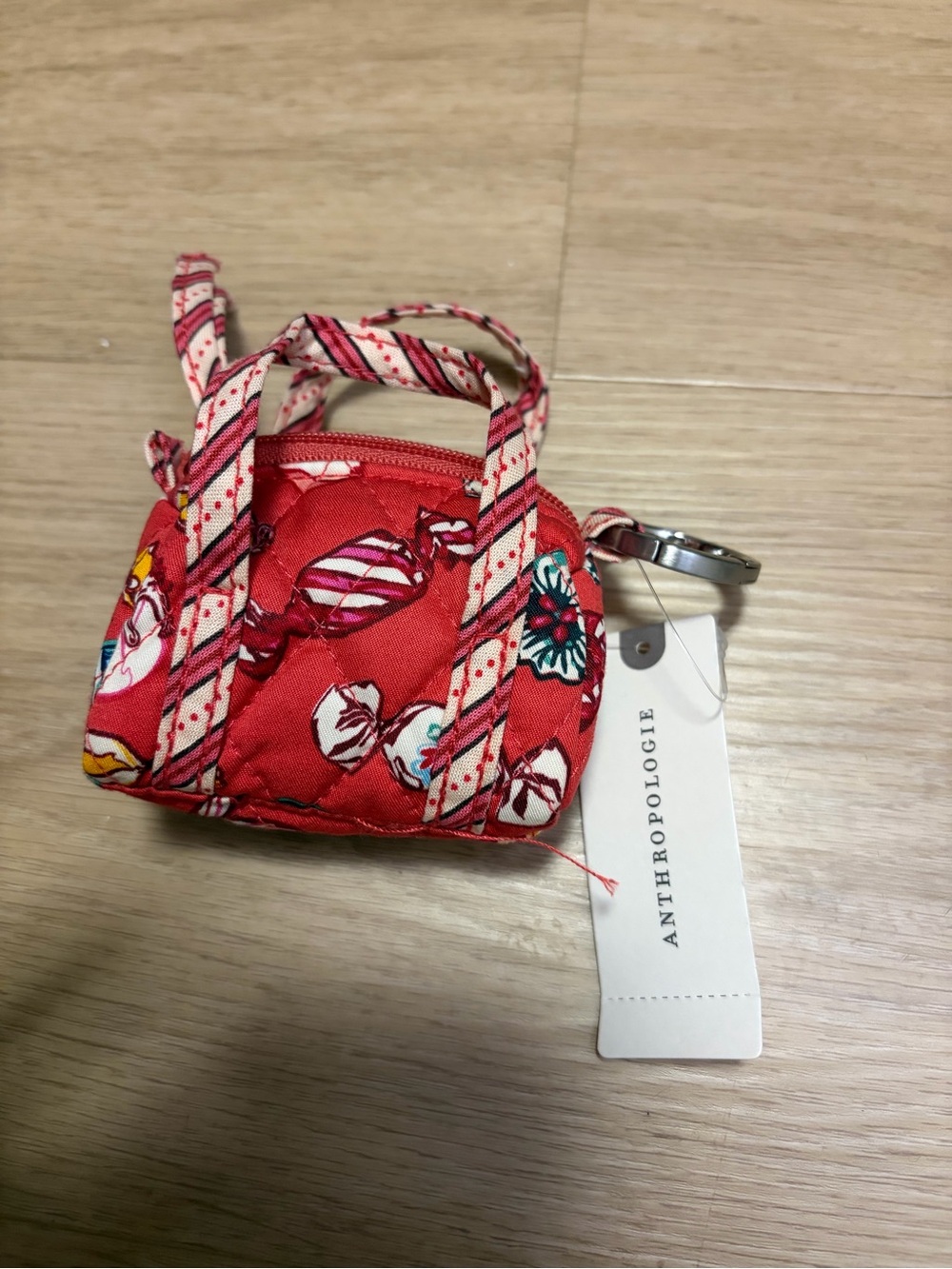 NWT Vera Bradley x Anthropologie Original Duffle Bag Charm – Limited Edition
